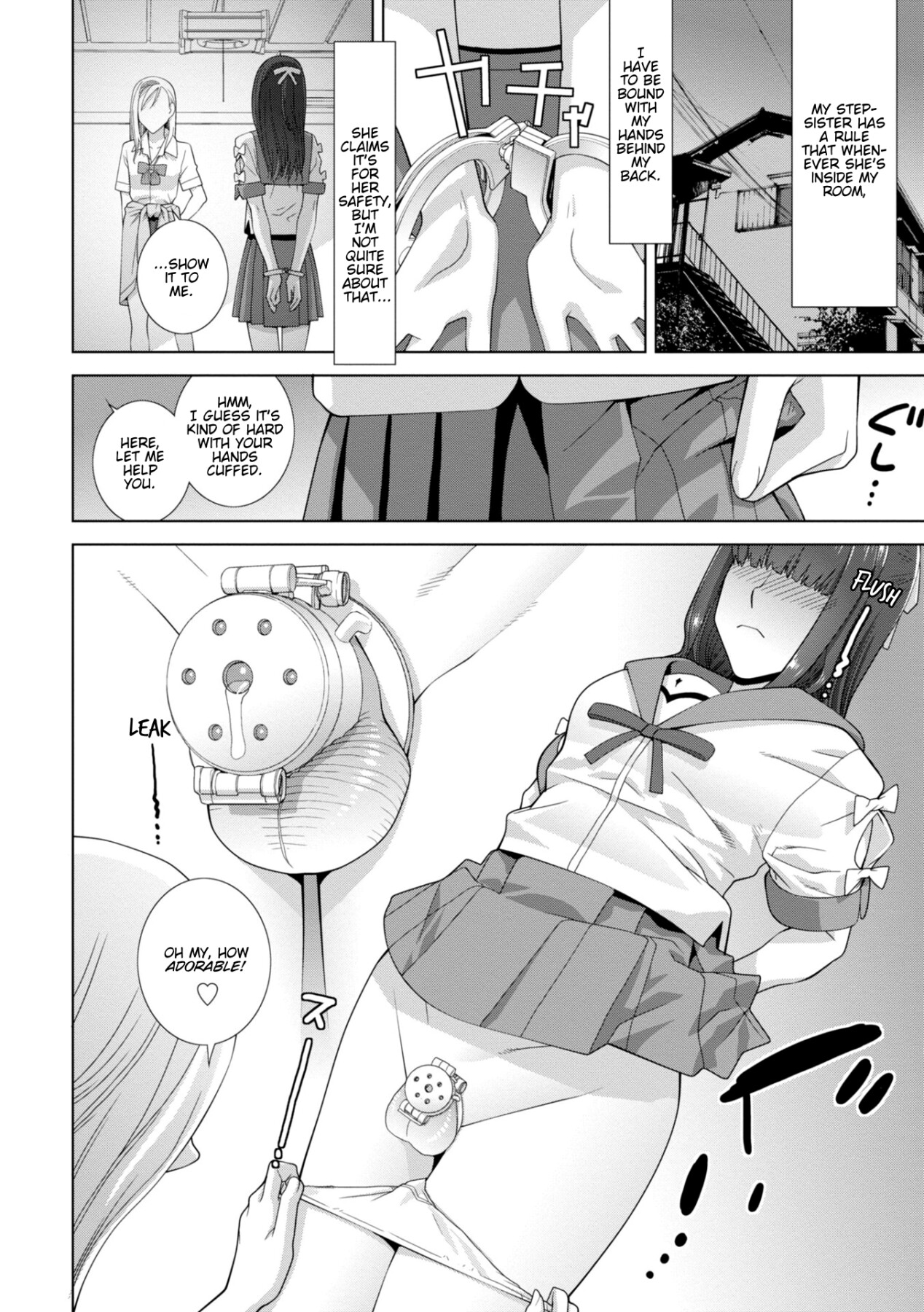 Hentai Manga Comic-Stepbrother Forced To Crossdress and Raped by Stepsister - Chapter 4: My Step-sis Controls My Cock!-Read-8